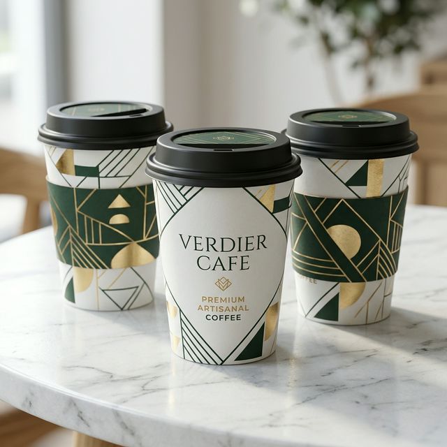 Baskılı karton bardaklar